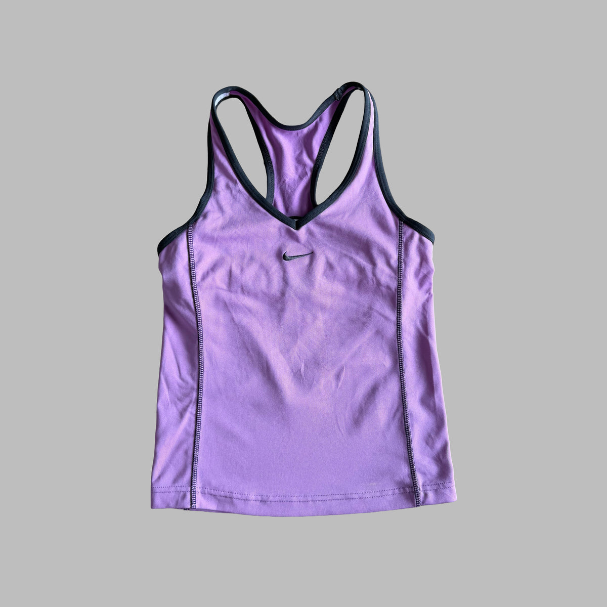 Y2K Nike Low Cut Racerback Activewear Tank - S/M
