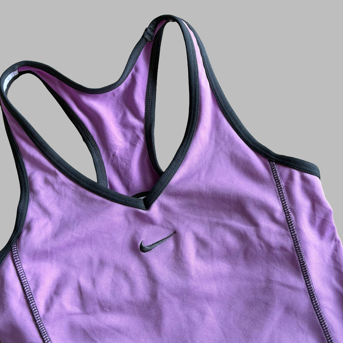 Y2K Nike Low Cut Racerback Activewear Tank - S/M
