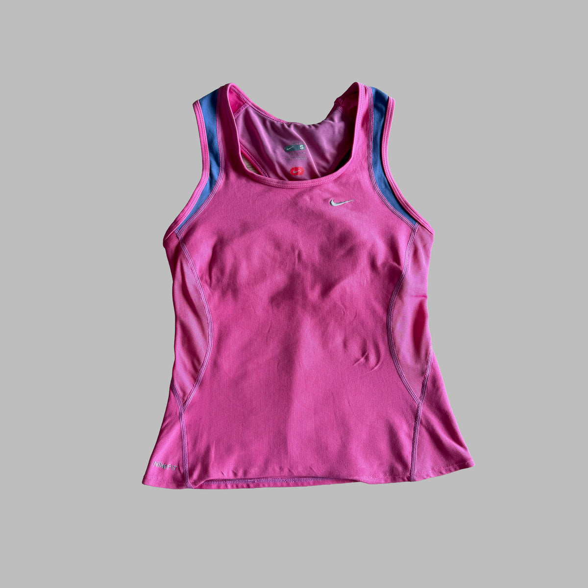Y2K Nike Synched Activewear Top - S