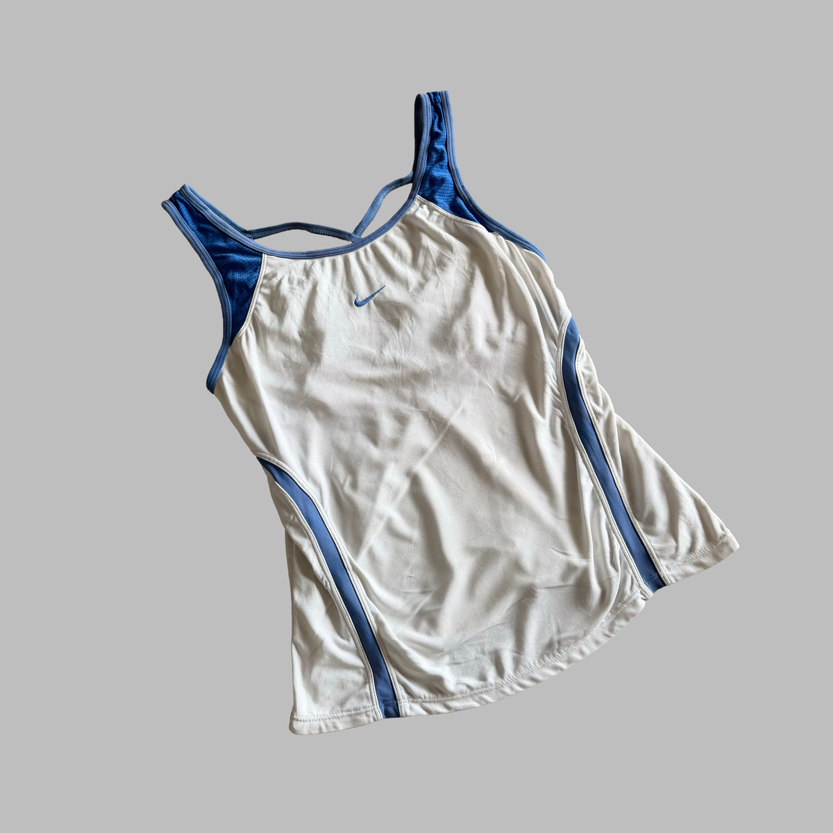 Y2K Nike Cross Back Activewear Top - M