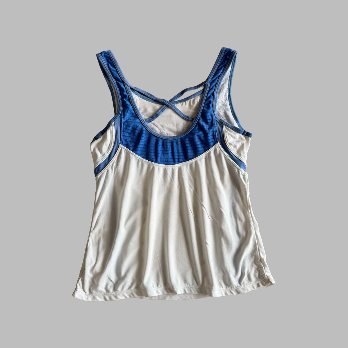 Y2K Nike Cross Back Activewear Top - M