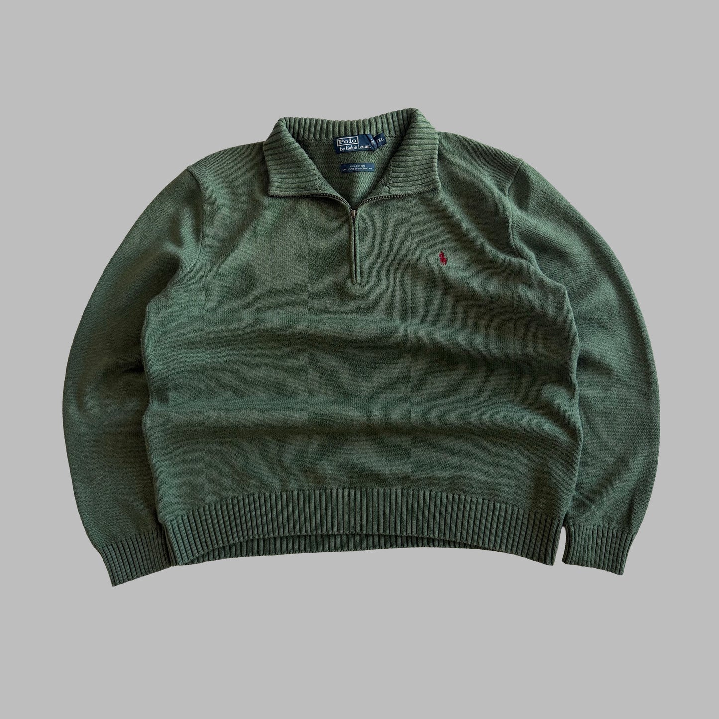 90s Polo Ralph Lauren Quarter Zip - XXL
