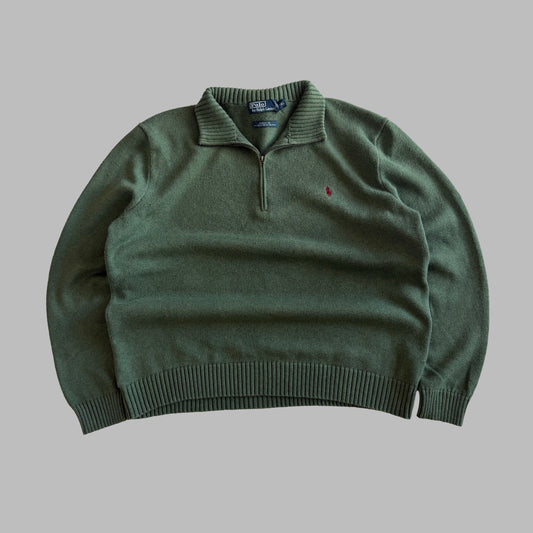 90s Polo Ralph Lauren Quarter Zip - XXL