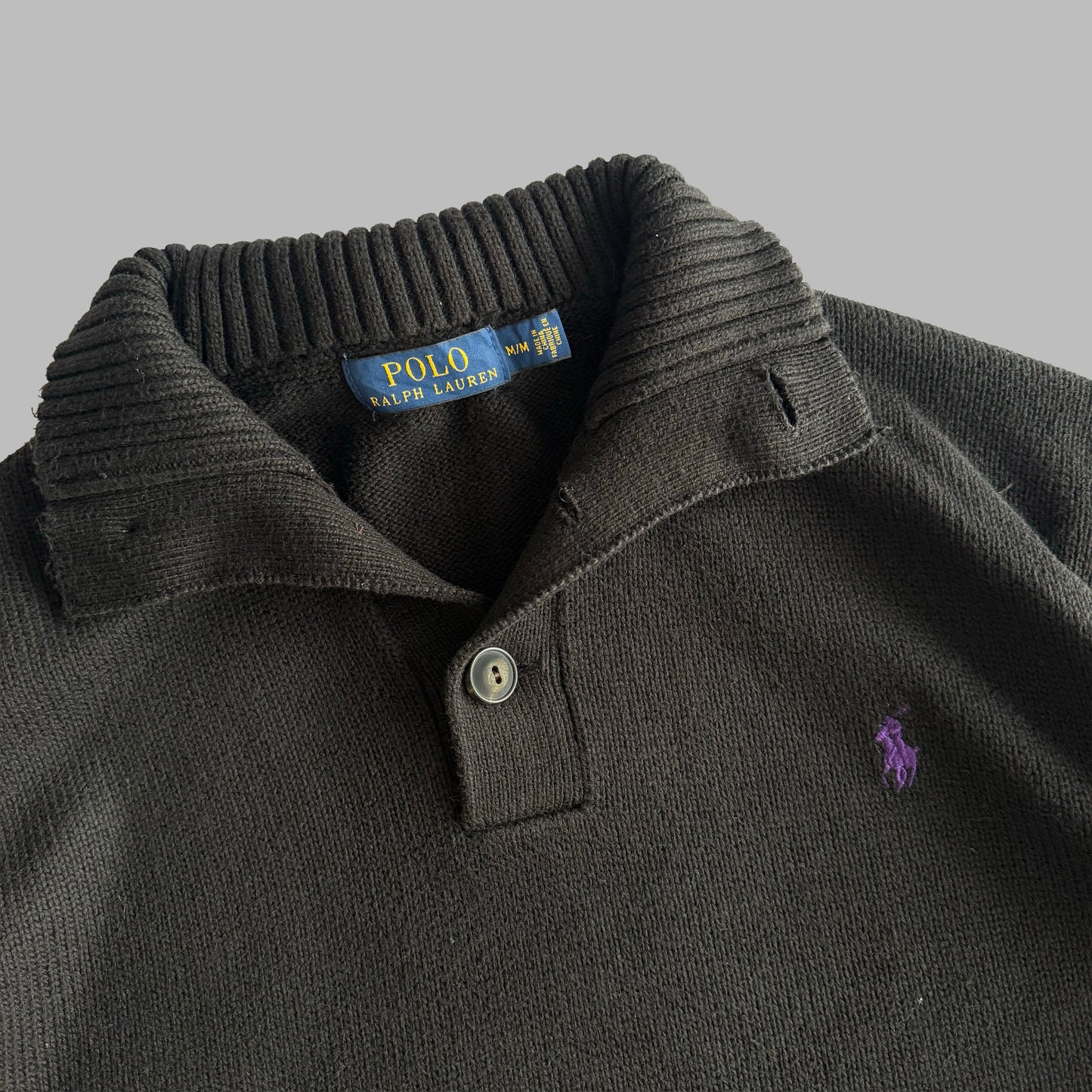 Polo Ralph Lauren Henley Knit - M