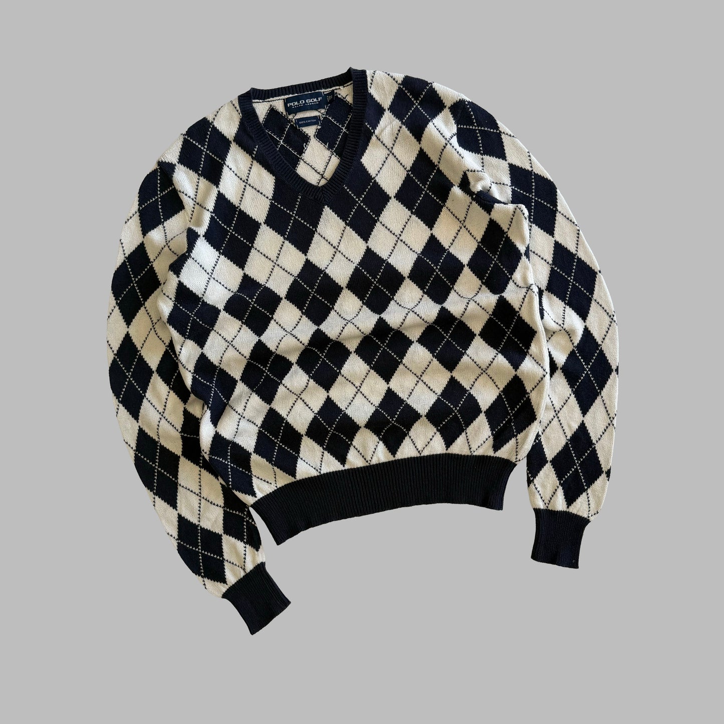 Y2K Ralph Lauren Polo Golf Sweater - S