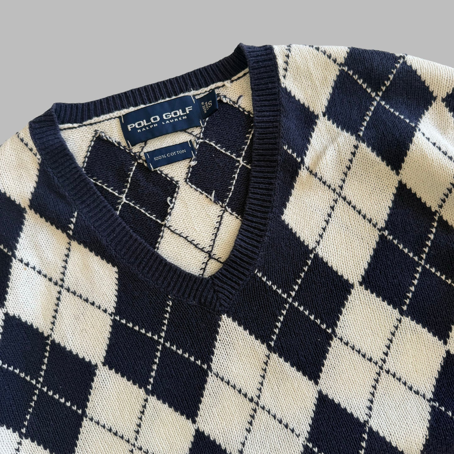 Y2K Ralph Lauren Polo Golf Sweater - S