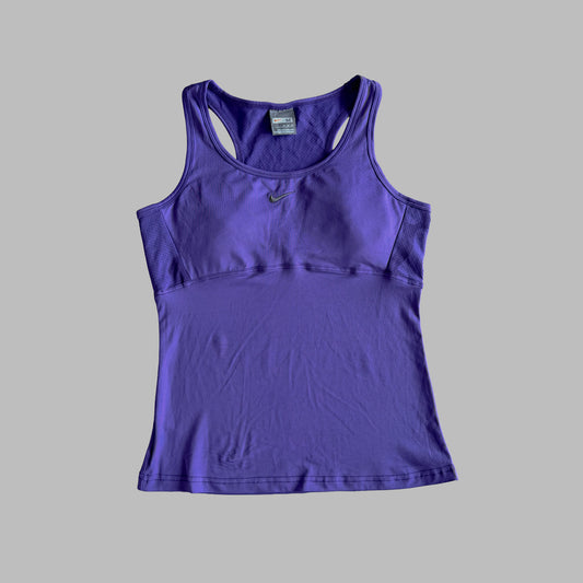 Y2K Nike Synched Racerback Activewear Tank - M