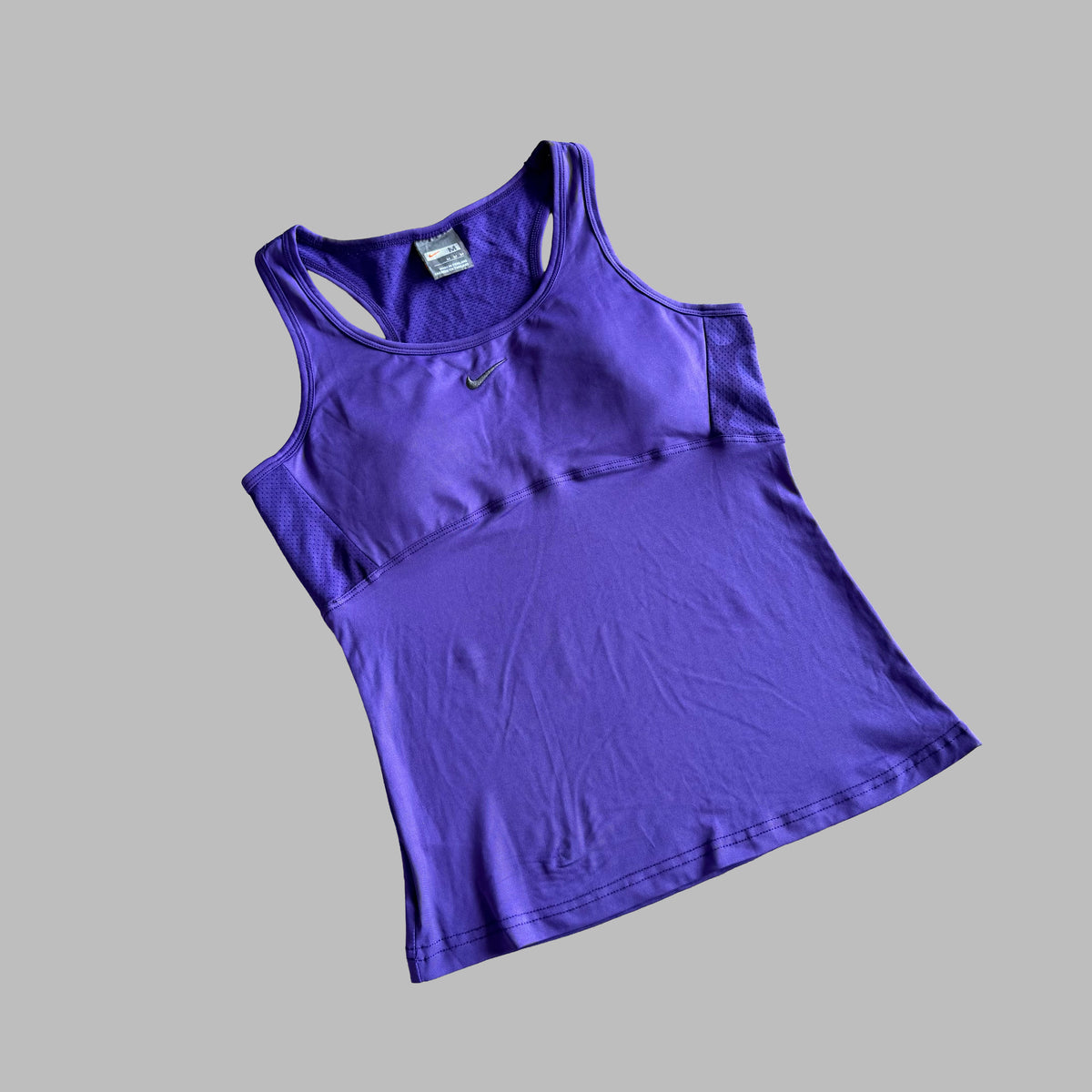Y2K Nike Synched Racerback Activewear Tank - M