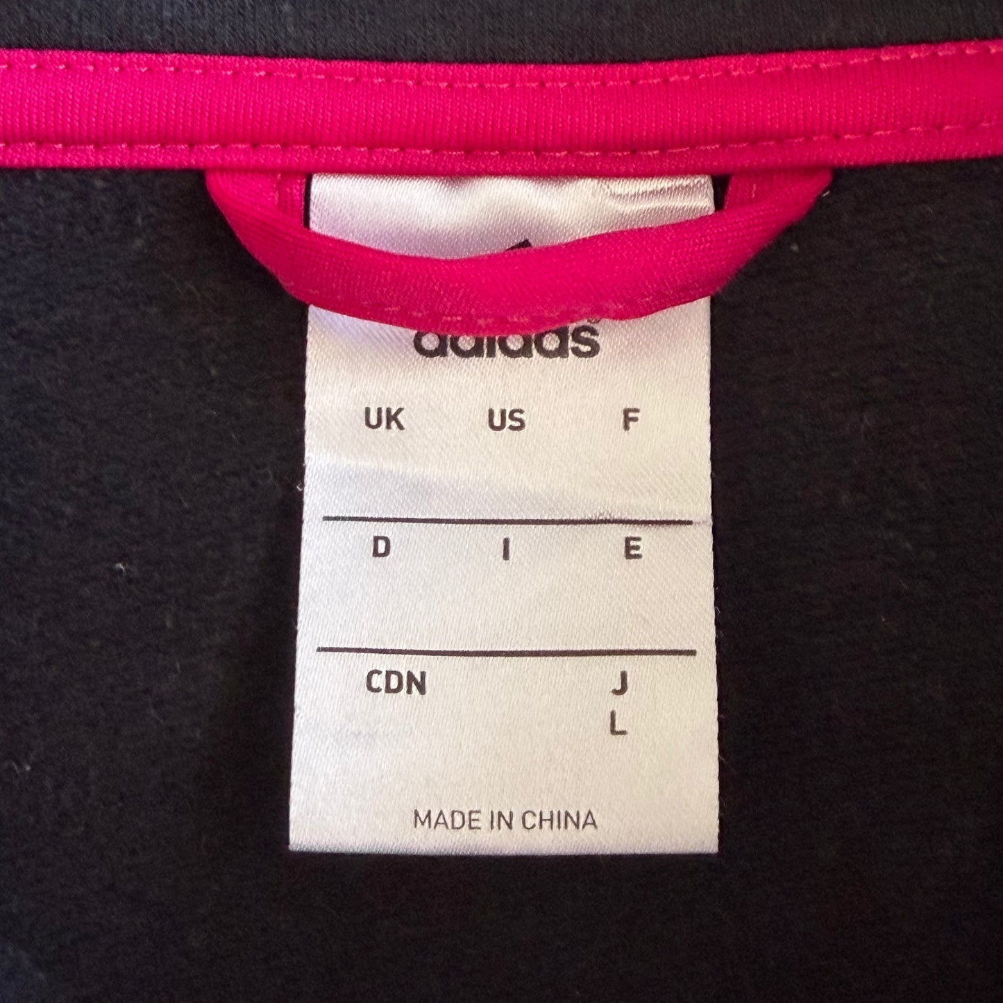 Y2K Adidas Three Stripe Track Jacket - S