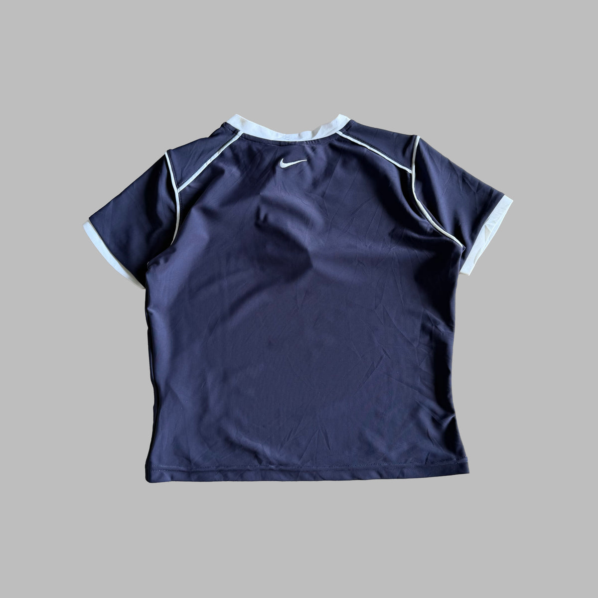 90s Nike Active Ringer Baby Tee - M