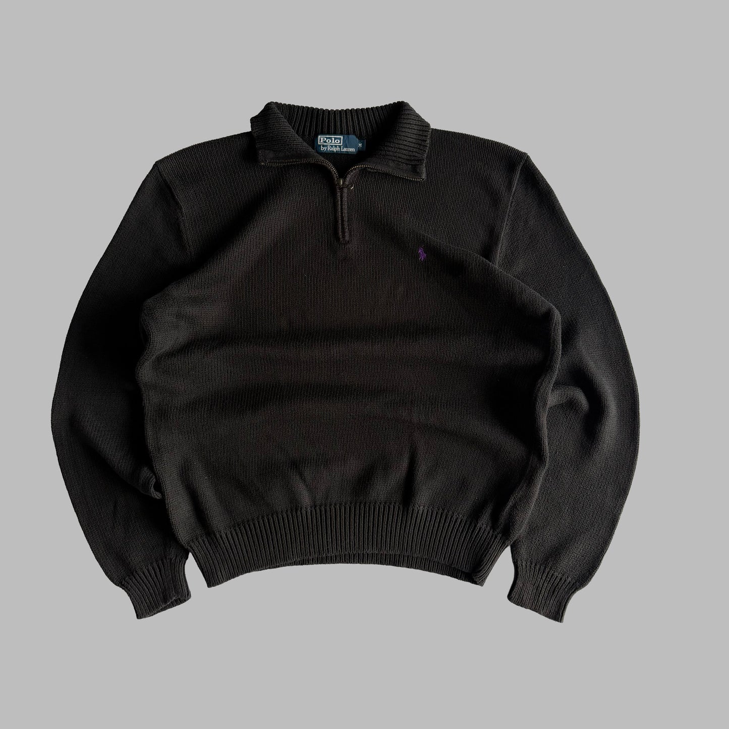 90s Polo Ralph Lauren Quarter Zip - M