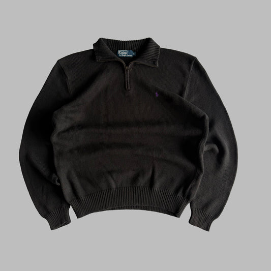 90s Polo Ralph Lauren Quarter Zip - M