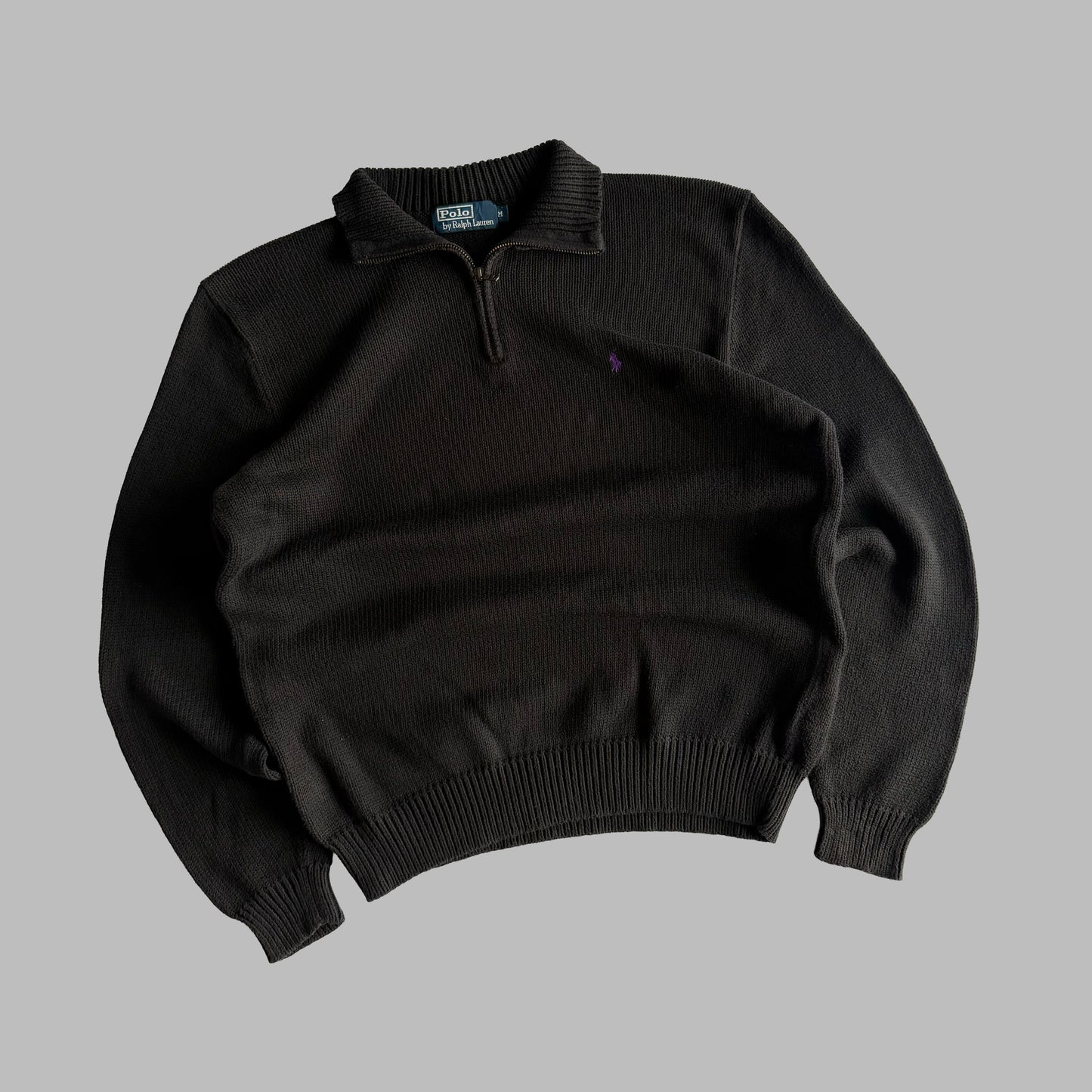 90s Polo Ralph Lauren Quarter Zip - M