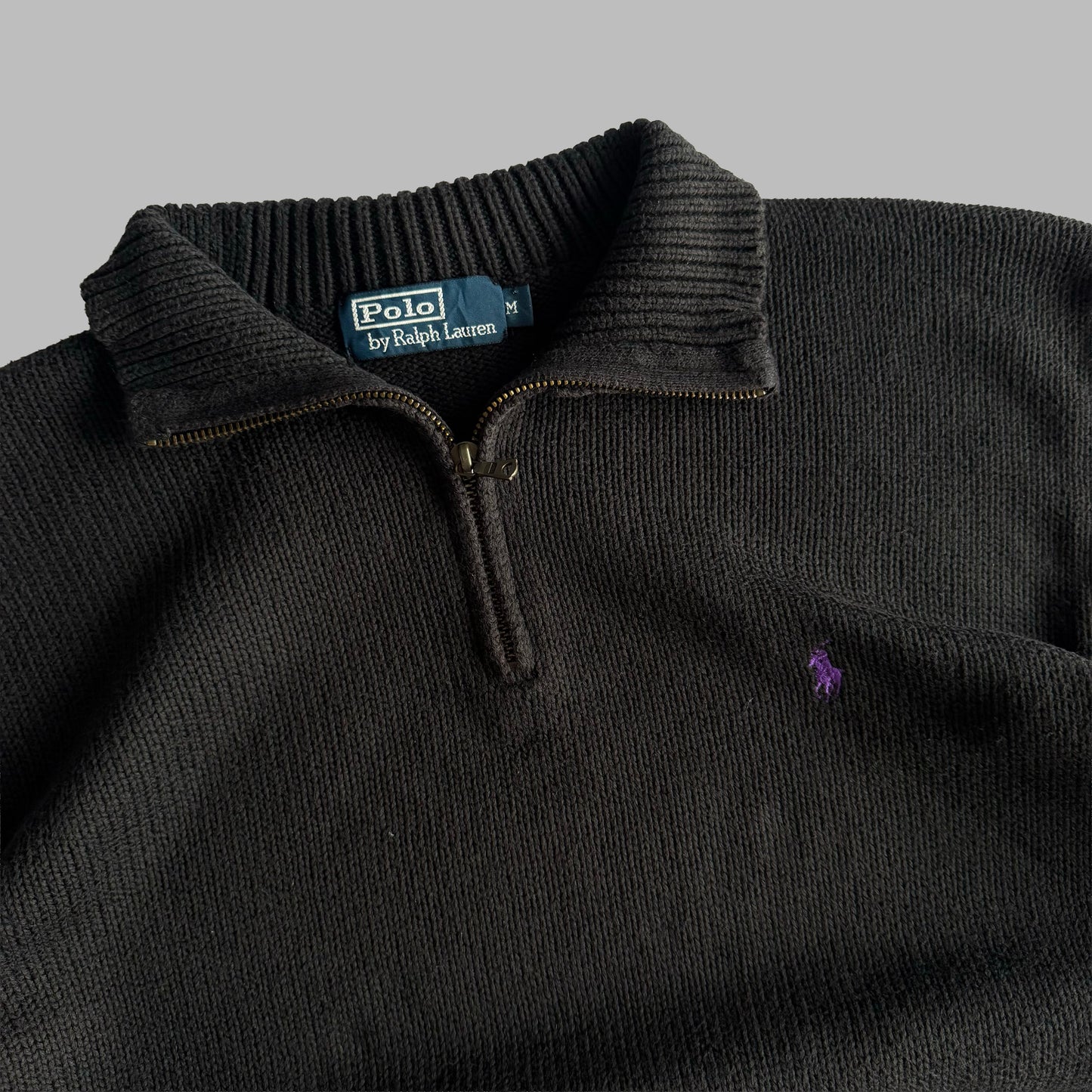 90s Polo Ralph Lauren Quarter Zip - M