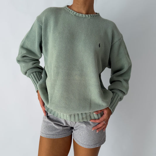 90s Polo Ralph Lauren Heavy Knit - M