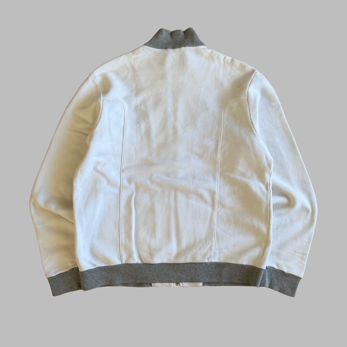 Y2K Adidas Striped Heavyweight Track Jacket - XL
