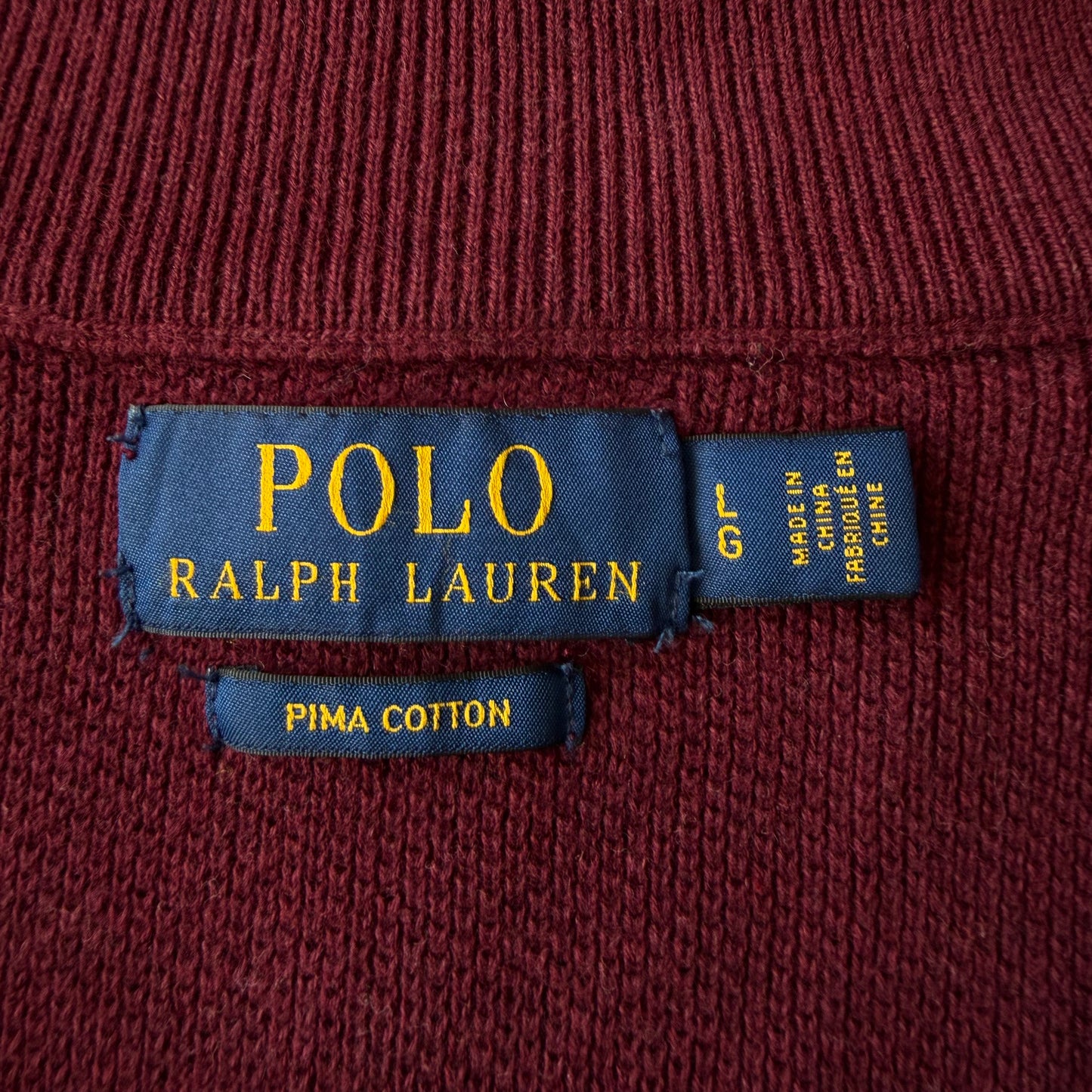 Ralph Lauren Quarter Zip - Large