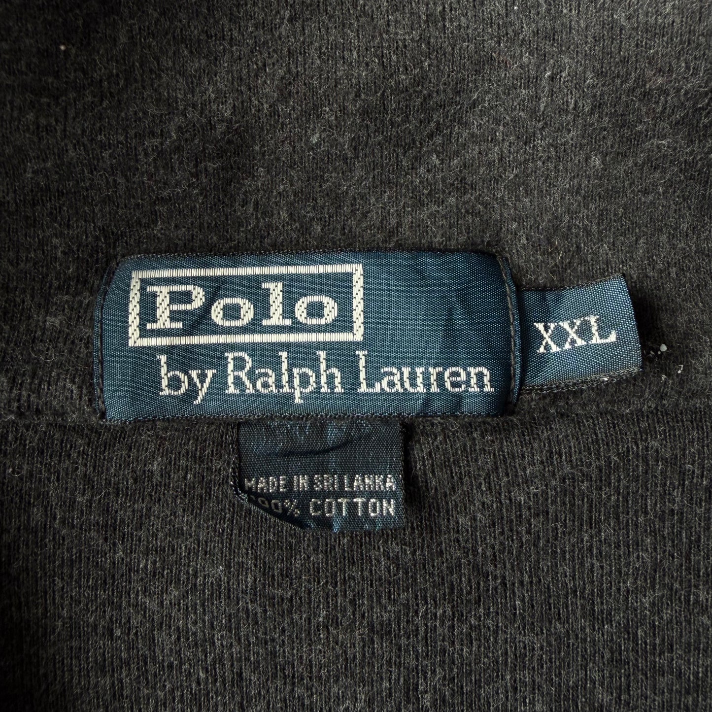 90s Ralph Lauren Striped Quarter Zip - XXL