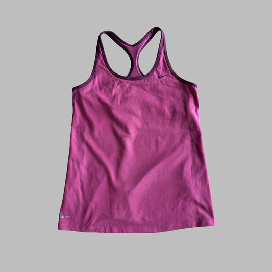 Y2K Nike Racerback Activewear Top - XL