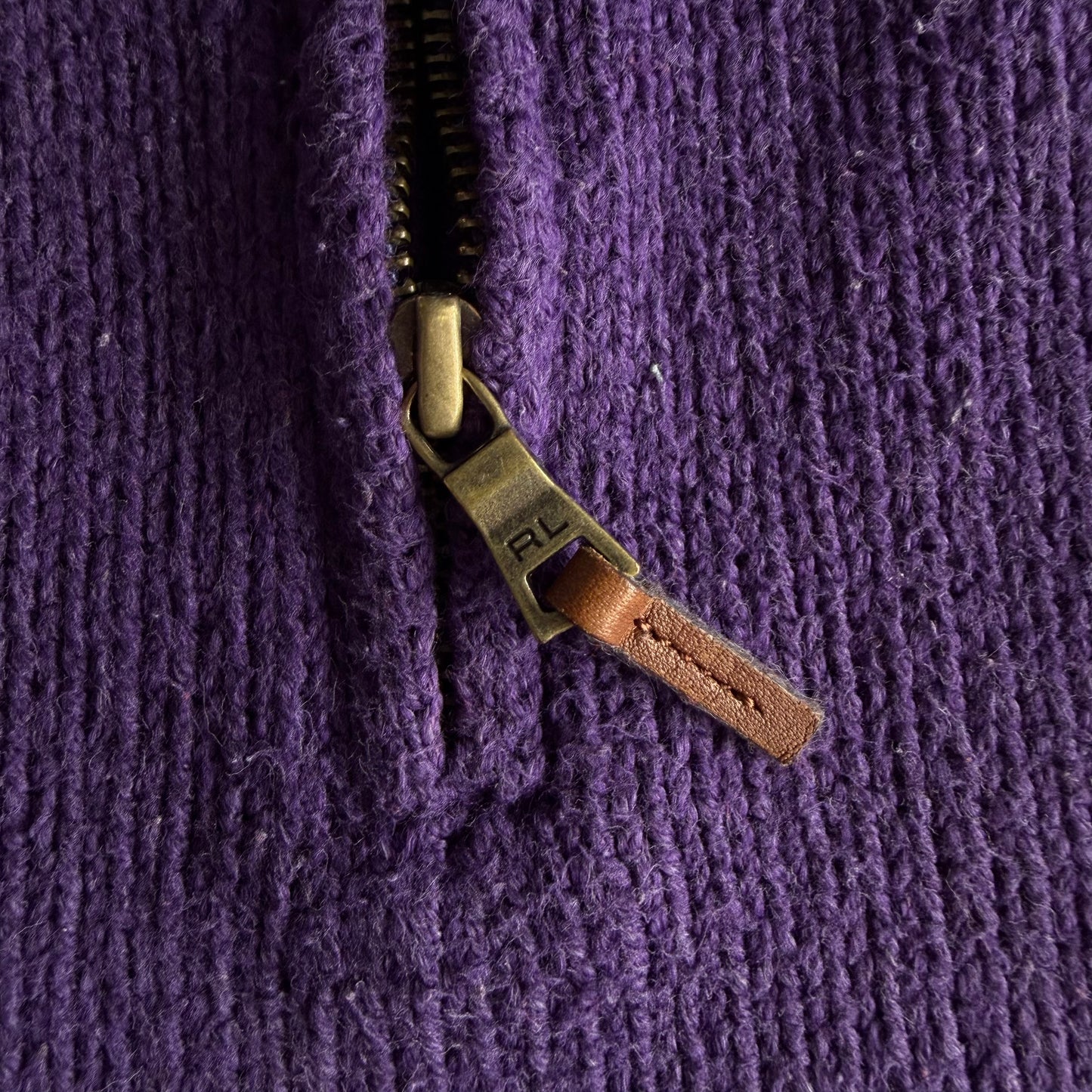 90s Polo Ralph Lauren Heavyweight Quarter Zip - L
