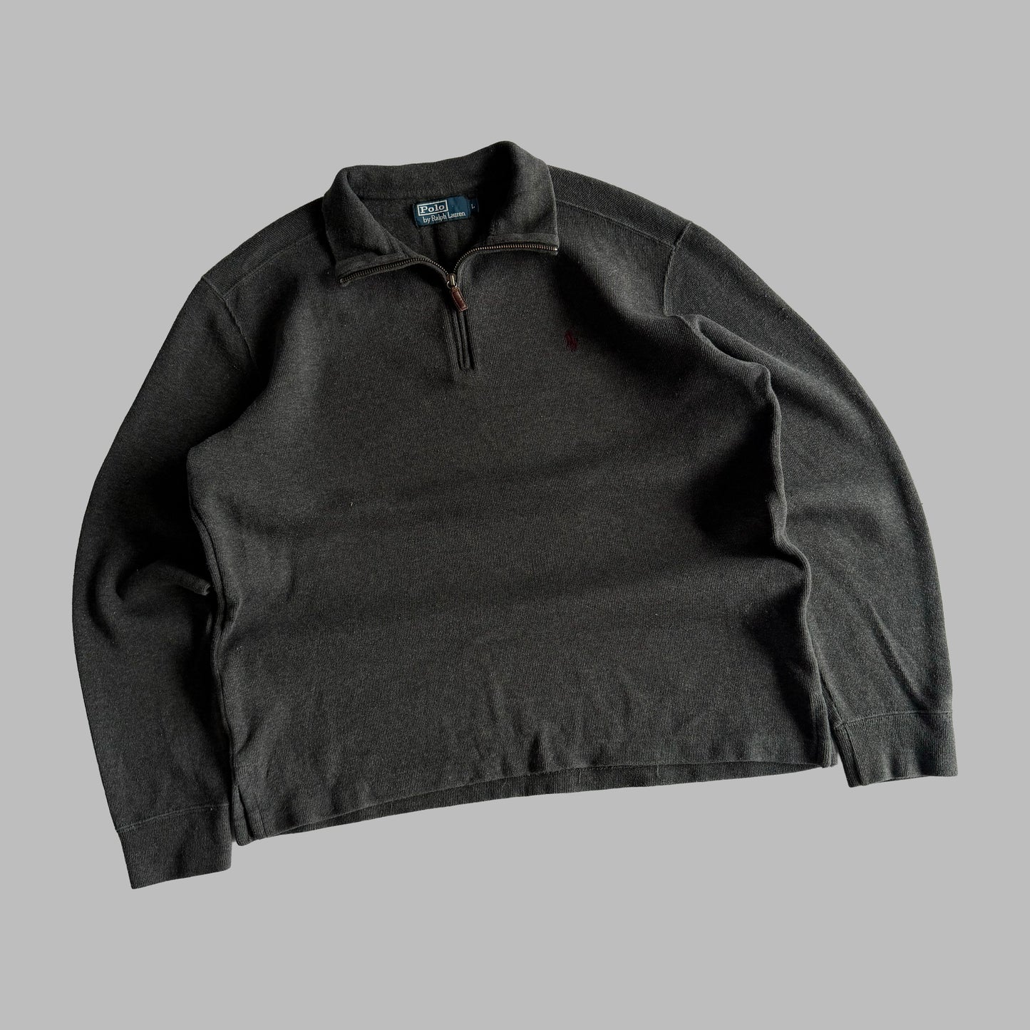 90s Polo Ralph Lauren Quarter Zip - L