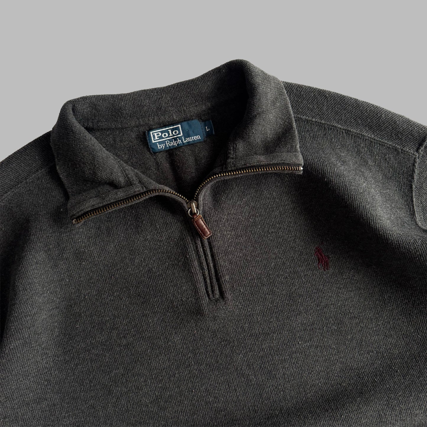 90s Polo Ralph Lauren Quarter Zip - L