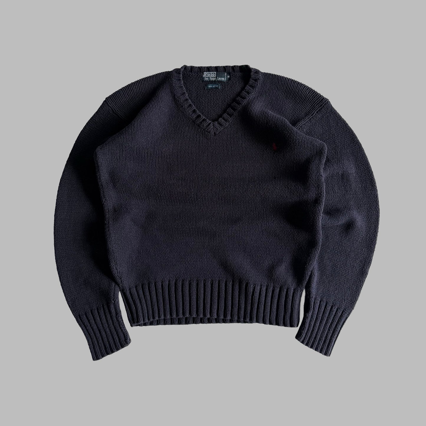 90s Polo Ralph Lauren Heavy Knit - M
