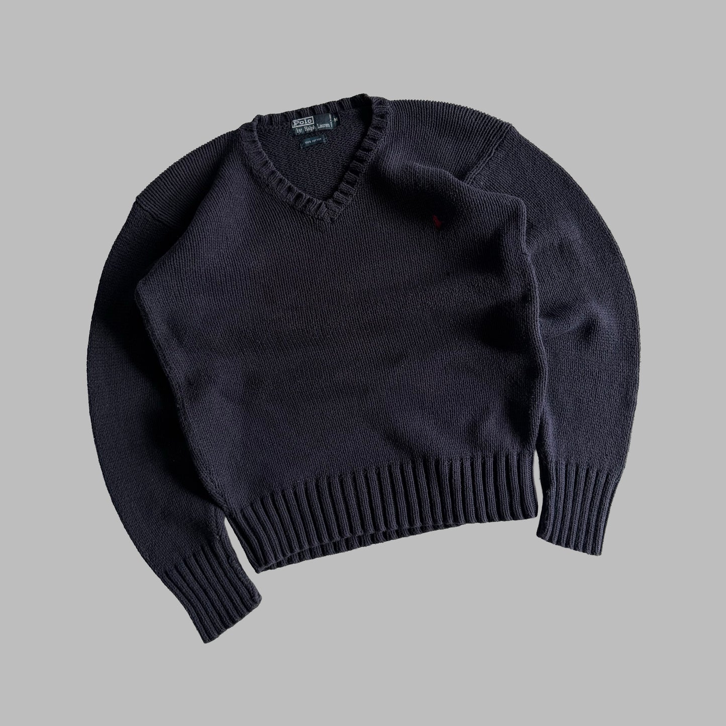 90s Polo Ralph Lauren Heavy Knit - M