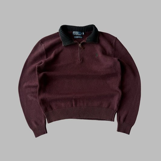 90s Ralph Lauren Quarter Zip - Medium