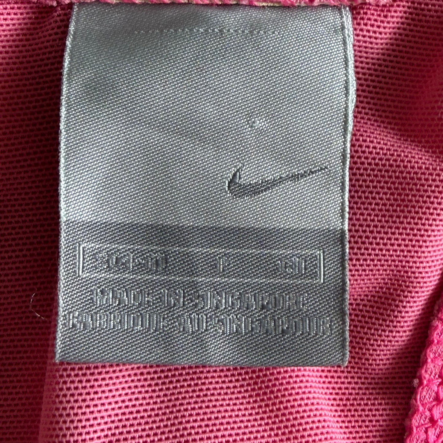 Y2K Nike Spell Out Fitted Activewear Top - S