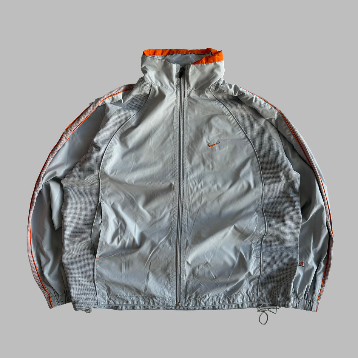 Y2K Nike Panelled Track Jacket - XL