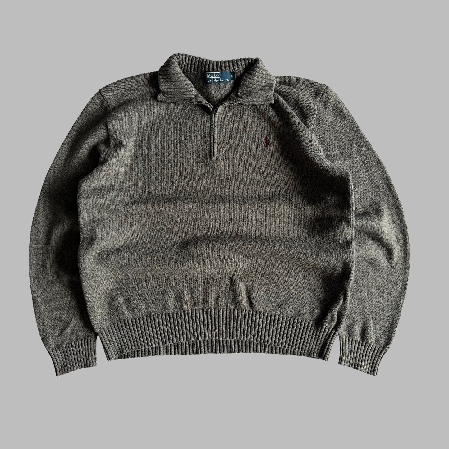 90s Polo Ralph Lauren Quarter Zip - L