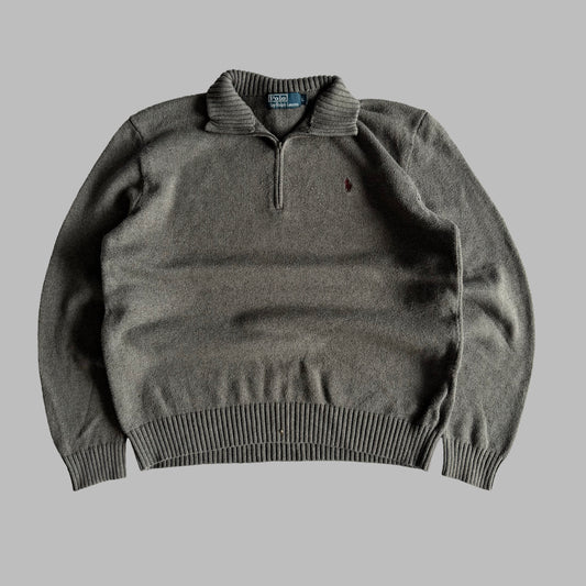 90s Polo Ralph Lauren Quarter Zip - L
