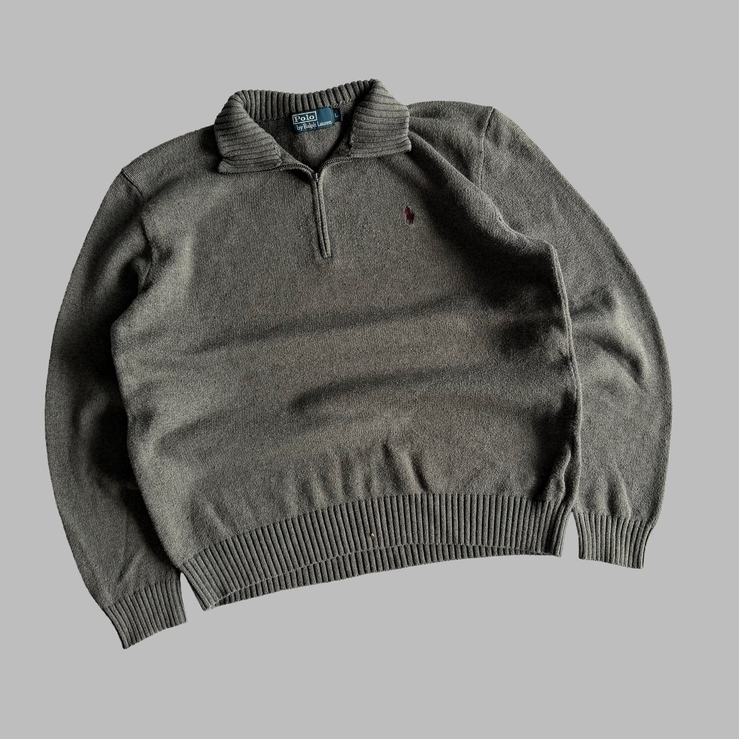 90s Polo Ralph Lauren Quarter Zip - L