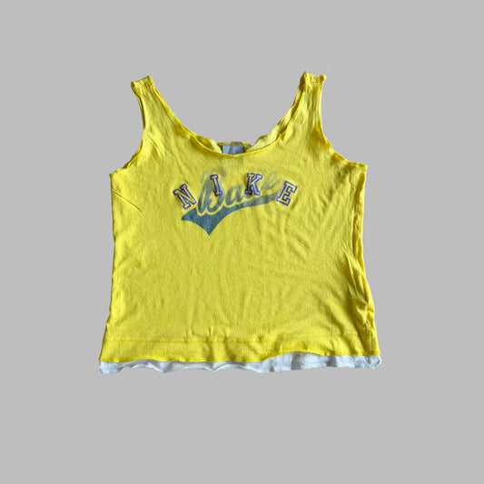 Y2K Nike Spell Out Tank - S
