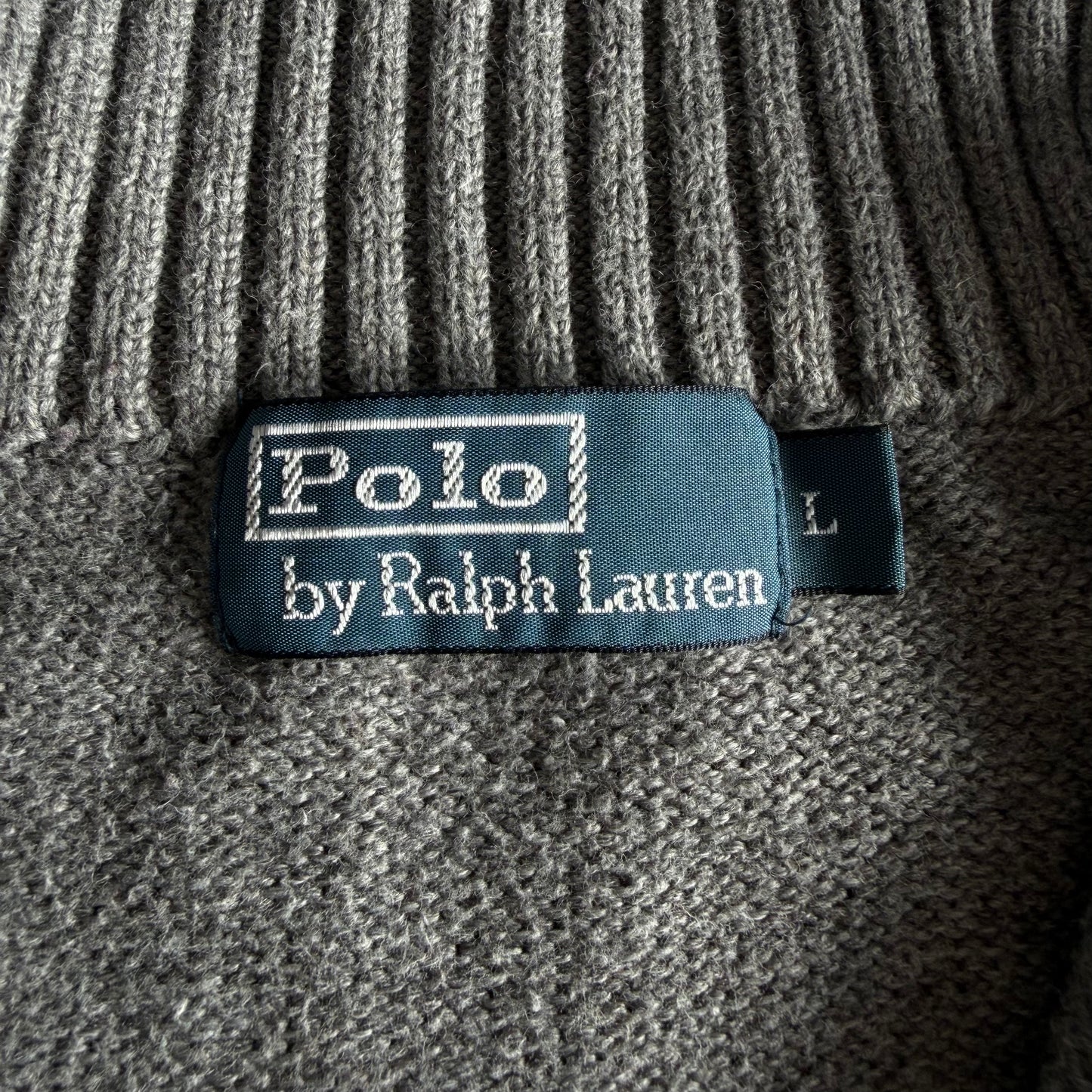90s Polo Ralph Lauren Quarter Zip - L