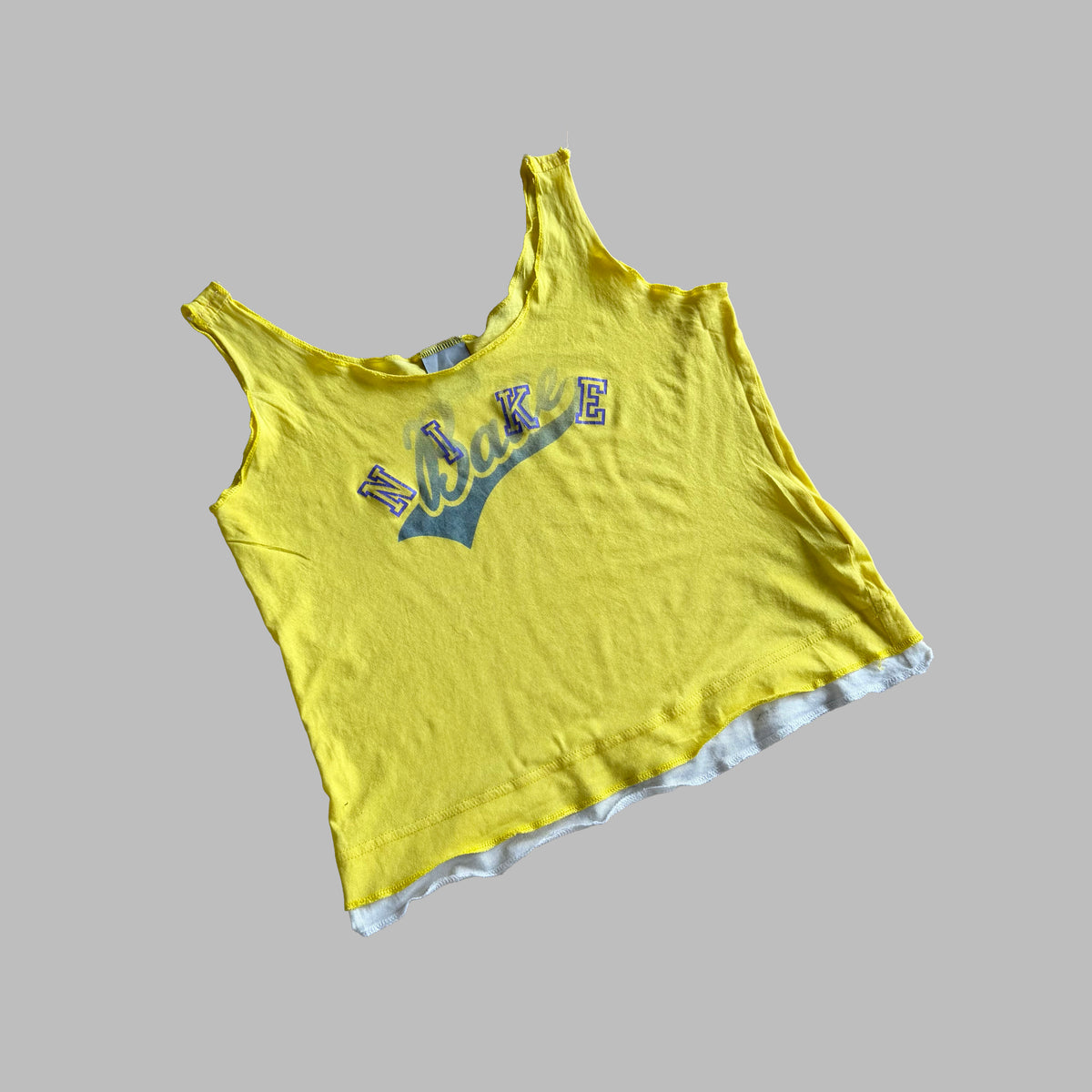 Y2K Nike Spell Out Tank - S