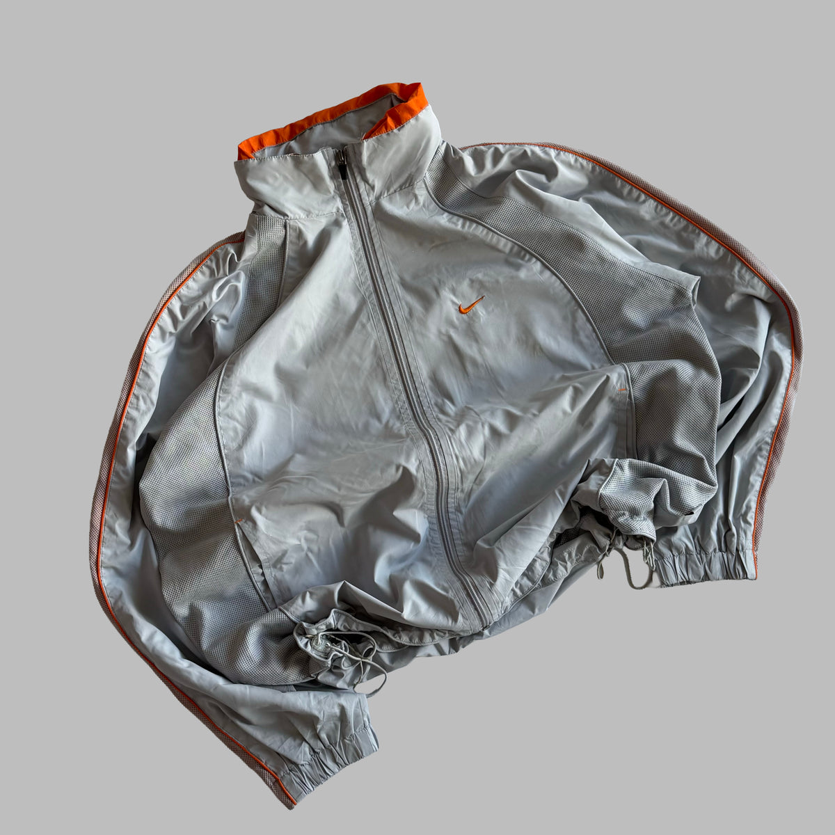 Y2K Nike Panelled Track Jacket - XL
