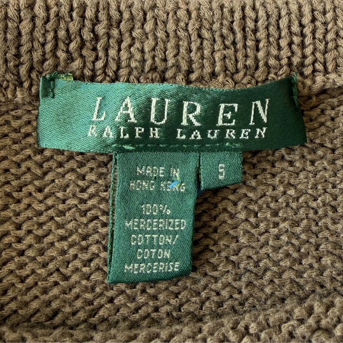 Ralph Lauren Heavy Knit - Small