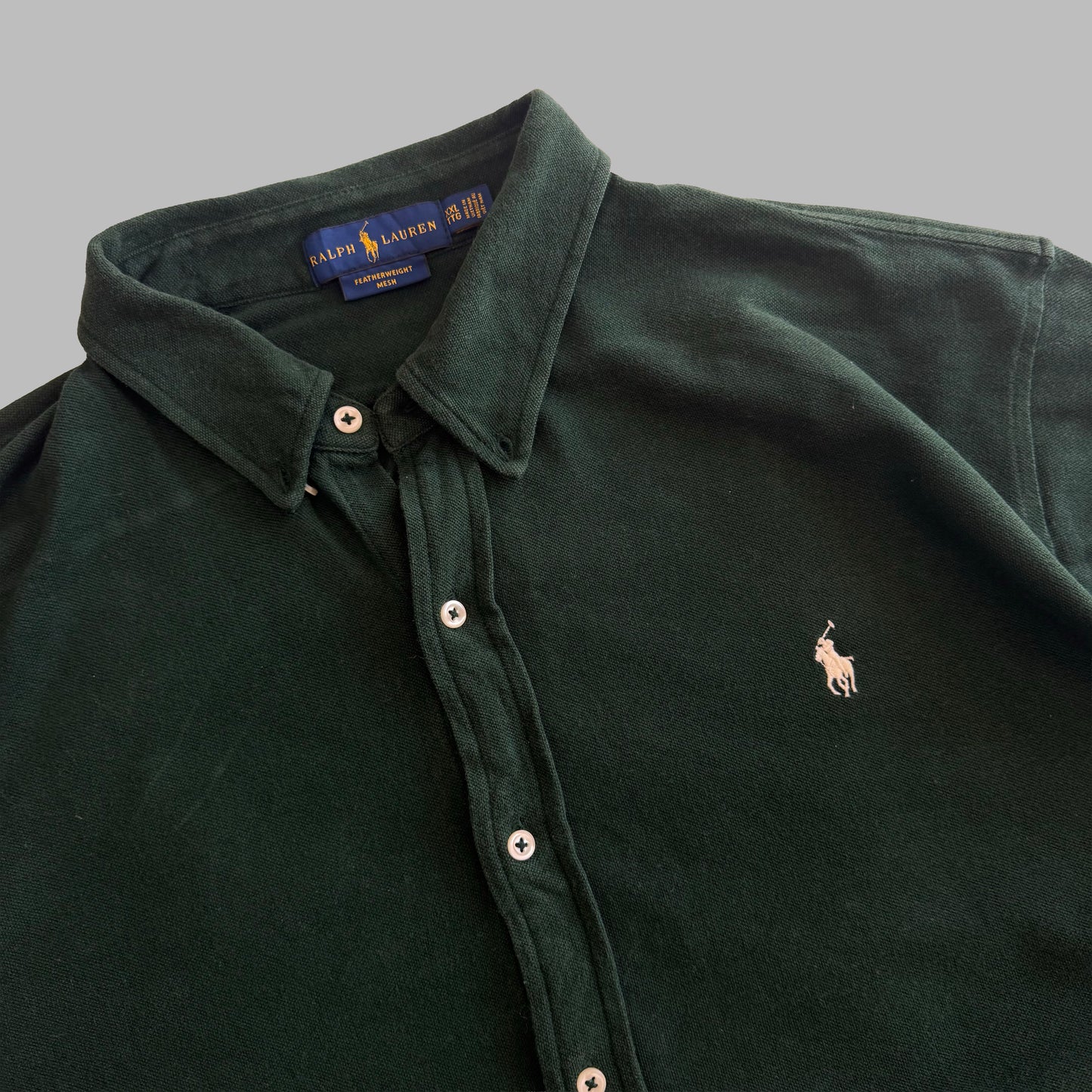 Polo Ralph Lauren Long Sleeve Polo Shirt - XXL