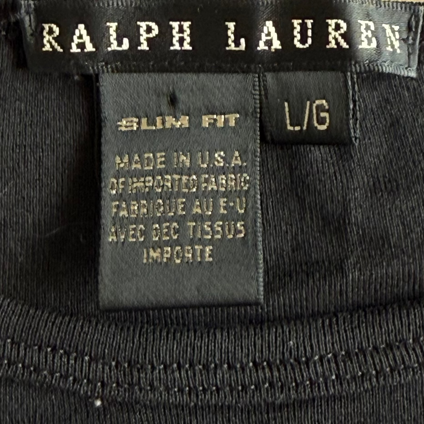 Y2K Ralph Lauren Pony Baby Tee - L