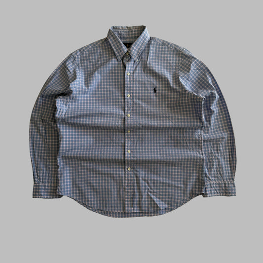Polo Ralph Lauren Checkered Button Up Shirt - L