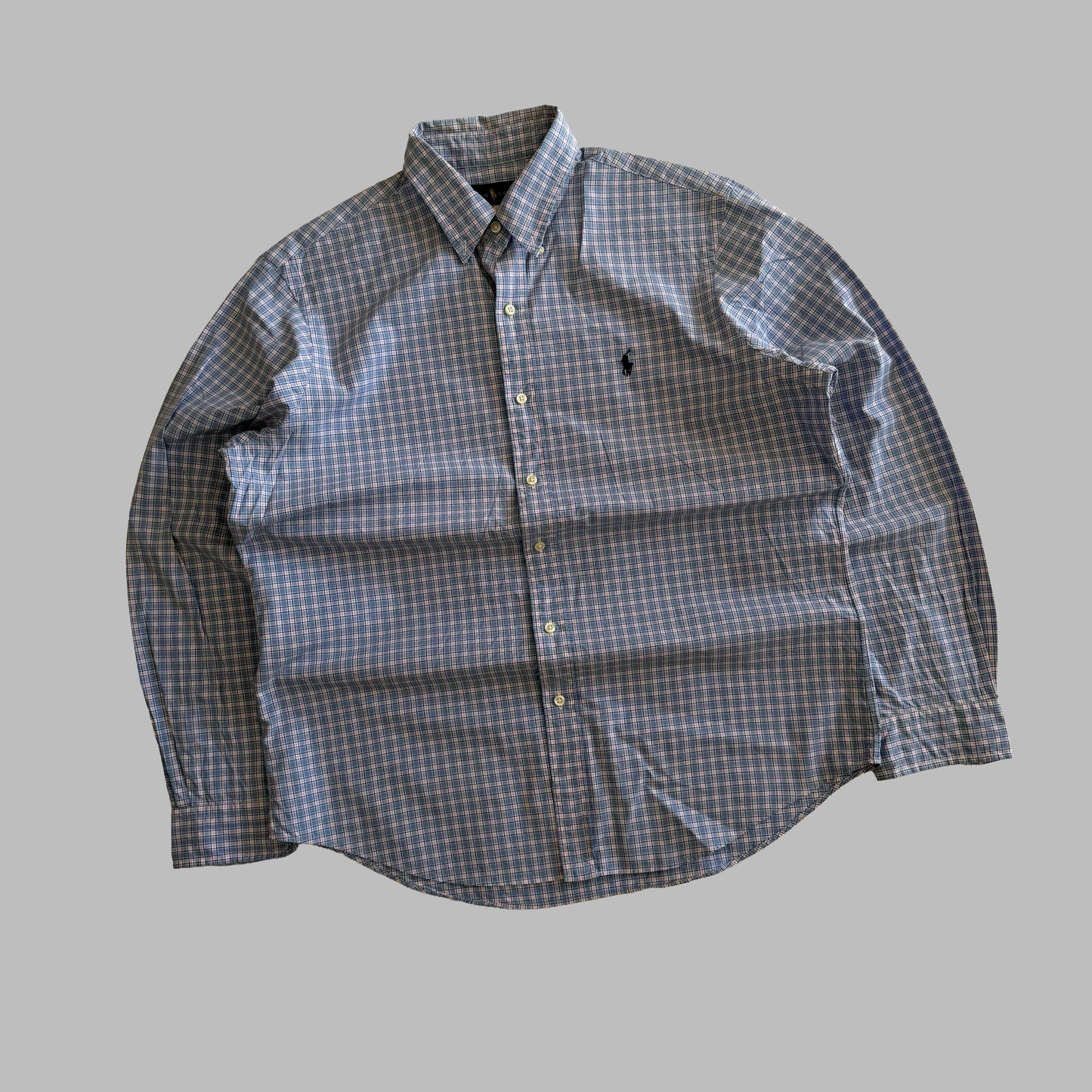 Polo Ralph Lauren Checkered Button Up Shirt - L