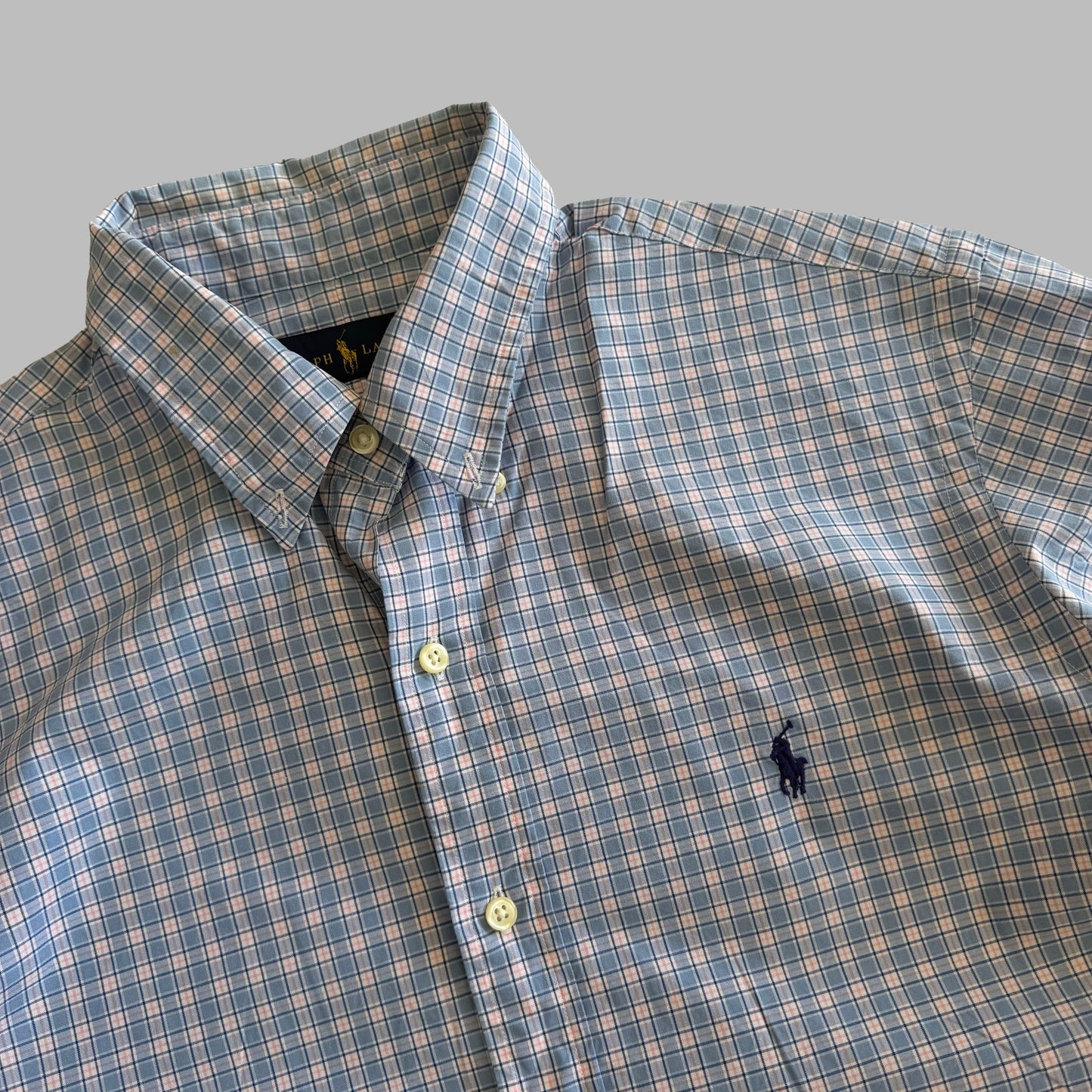 Polo Ralph Lauren Checkered Button Up Shirt - L