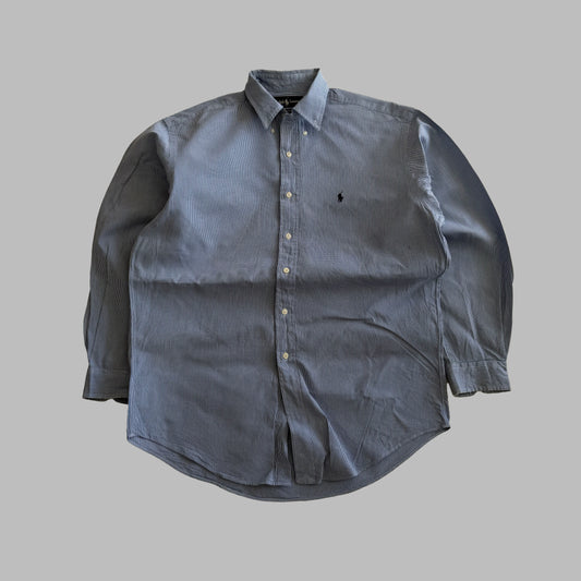 90s Polo Ralph Lauren Checkered Button Up Shirt - M