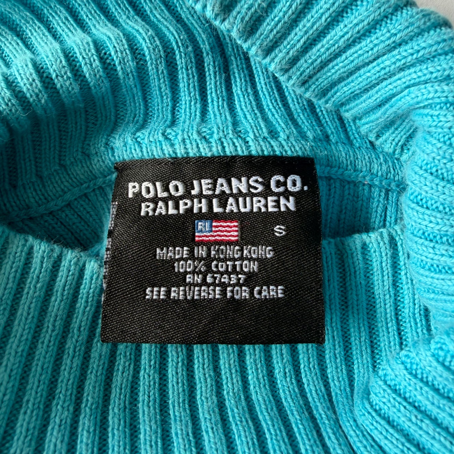 Ralph Lauren Flag Knitted Top - Small