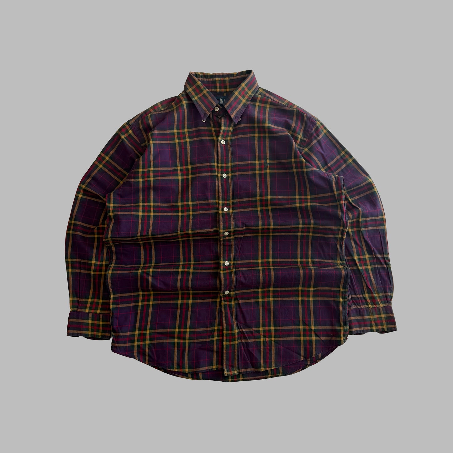 90s Polo Ralph Lauren Button Up Shirt - M