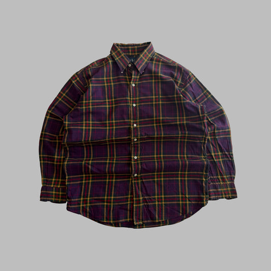 90s Polo Ralph Lauren Button Up Shirt - M