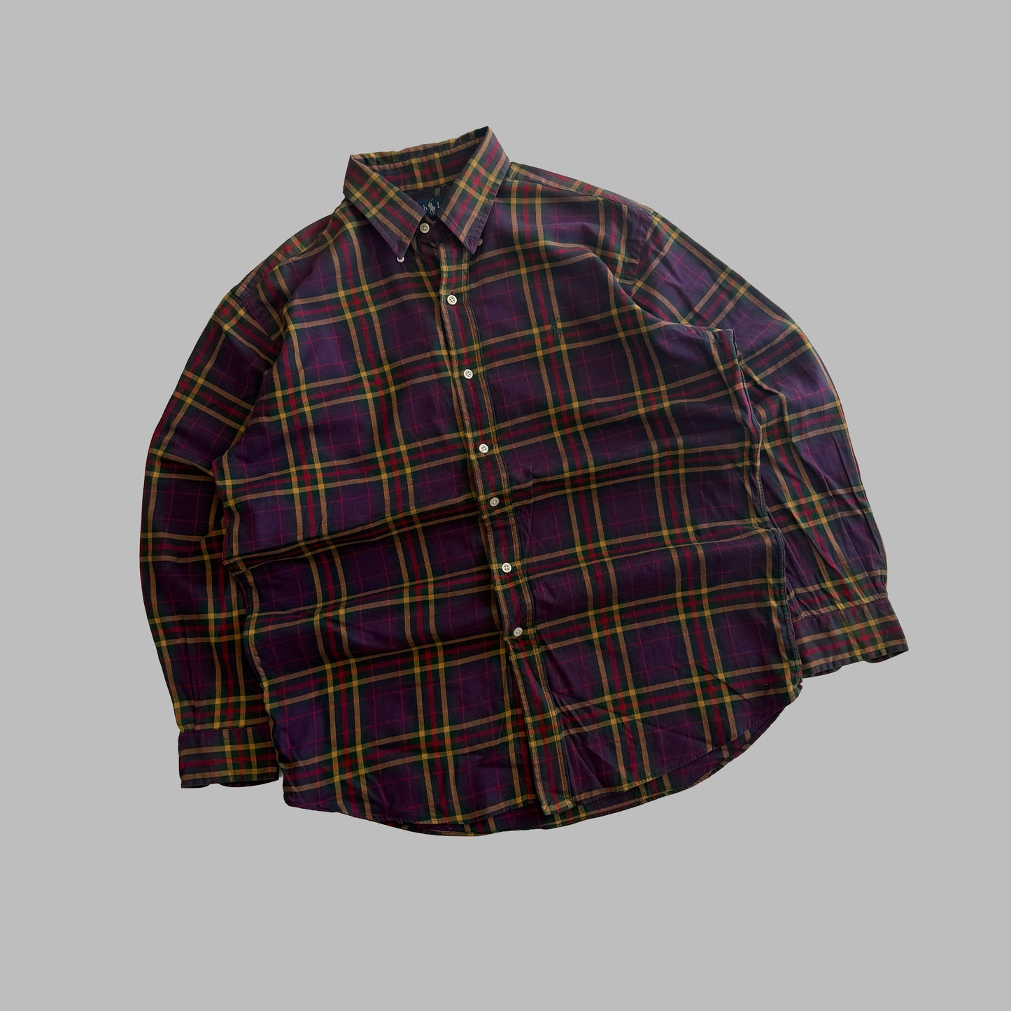 90s Polo Ralph Lauren Button Up Shirt - M