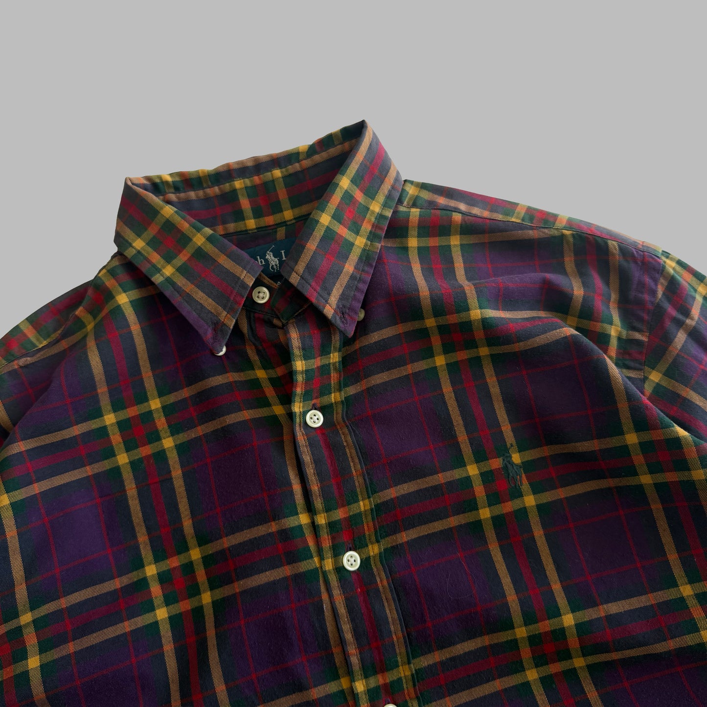 90s Polo Ralph Lauren Button Up Shirt - M